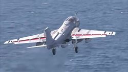 On Board The USS Eisenhower News Clip