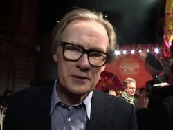 INTERVIEW: Bill Nighy Stock Footage