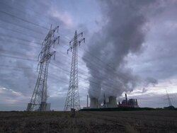 Power Station Stock Footage