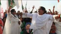 Tens of thousands join MQM rally calling for improved rights for women News Clip