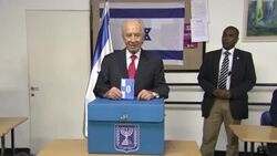 Israeli president casts his ballot in parliamentary elections News Clip