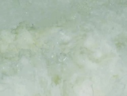 Slow motion dramatic water churning behind dam Stock Footage