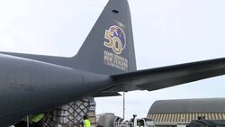 Royal New Zealand Air Force sending humanitarian aid to Vanuatu after Cyclone Pam News Clip
