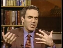 USA: NEW YORK: KASPAROV CHESS WEBSITE News Clip