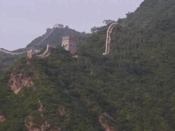 Great Wall of China Stock Footage