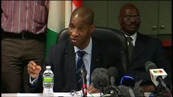 ICoast envoy to UN and Ouattara spokesman give presser News Clip