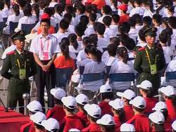 Heavy security as Olympic relay hits Xinjiang province News Clip