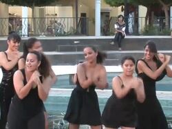 Performance of Jai Ho: You are my Destiny by local Arubans at the Longinus Fernandes: Aruba International Film Festival at Aruba . (Footage by WireImage Video/GettyImages) Stock Footage