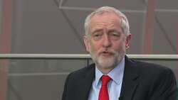 Interview with Labour leader Jeremy Corbyn News Clip