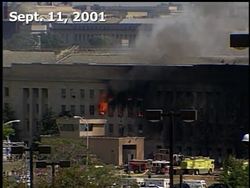 Construction has reached the halfway point for a memorial honoring the 184 people killed at the Pentagon on Sept. 11, 2001. Families of the victims have played an integral role in the memorial, which is scheduled to open in September 2008. News Clip