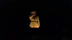 Last stand played at Anzac Day service News Clip