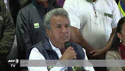 VOICED : Ecuador: Correismo ve victoria en primera vuelta de presidencial News Clip