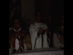 UPI 10 5 73 SERVICE COMMEMORATING EVA PERON'S BIRTHDAY ANNIVERSARY IN BUENOS AIRES News Clip