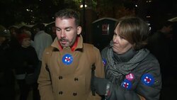 Hillary Clinton supporters speak of their optimism ahead of the US election News Clip