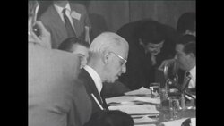 CAN527 US AMBASSADOR ELLSWORTH BUNKER TELLS OAS US FORCES WERE DISPATCHED FOR HUMANITARIAN REASONS Instructional Video