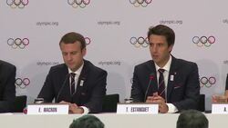 "Total unity" benind Paris bid, Macron tells IOC News Clip
