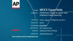 Performer hopes to spark new interest in belly dancing News Clip