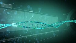 DNA structure Stock Footage