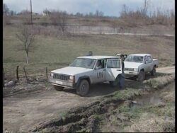 Bosnia - War Crimes Investigators Search Site News Clip
