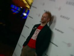 Dominic Monaghan at the AG Adriano Goldschmied Celebrate Launch Of 'backstAGe' With Performance By The Black Keys at Las Vegas NV. (Footage by WireImage Video/GettyImages) Stock Footage