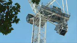 Cranes working on London building sites News Clip