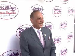 Jimmy Delshad at the Larry King Brings Brooklyn To LA With The Grand Opening Of Brooklyn Water Bagel at Beverly Hills CA. (Footage by WireImage Video/GettyImages) Stock Footage
