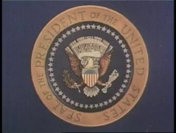 The Seal of the President of the United States features an eagle bearing symbols of the nation. News Clip