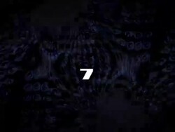 Countdown abstract 2 Stock Footage