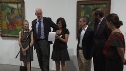 CLEAN : Worlds most expensive painting on display in Madrid News Clip