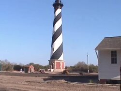 Hatteras lighthouse - NTSC Stock Footage