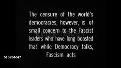 1937: ROME BERLIN AXIS: Italian National &amp; German Nazi flags in front of building. Fascist dictator Benito Mussolini walking w/ Nazi Adolf Hitler, Hitler's personal guard holding back crowd,  Mussolini standing w/ Hitler, Italian guards hold crowd. Instructional Video