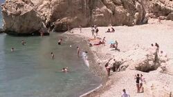 CLEAN : STOCKSHOTS Cyprus sees big jump in tourism income News Clip