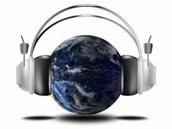 Global Music Background Loop Stock Footage