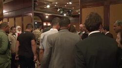 CLEAN : Syrian preisdential challenger Hassan al Nuri votes News Clip