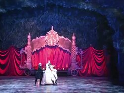 English National Ballet Dress Rehearsal of The Nutcracker Stock Footage