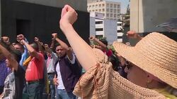 CLEAN : In Mexico a counter state of the union in memory of 43 missing News Clip