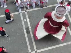 Fiesta de San Fermin 2012 Stock Footage