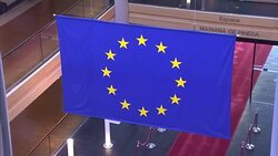 EU Parliament Building in Strasbourg Interiors News Clip