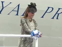 Catherine Duchess of Cambridge names cruise ship News Clip