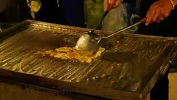 Beautiful chef cooking seafood Stock Footage