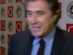 Bryan Ferry at the Q Awards at London England. (Footage by WireImage Video/GettyImages) Stock Footage