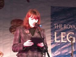 Silence in the Square - Keeley Hawes Stock Footage