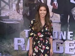 Audrina Patridge at "The Lone Ranger" Los Angeles Stock Footage
