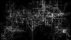 Digital Grid Stock Footage