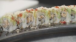 Chef Preparing Sushi Stock Footage