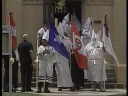 USA - KKK/Black Panther rally News Clip