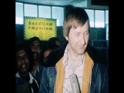 SYND 22 12 78 PASSENGERS LEAVING HIJACKED PLANE AFTER HIJACKERS GAVE UP News Clip