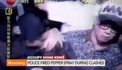 Hong Kong Police, Protesters Clash Near Government HQ News Clip