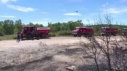 CLEAN : French fires under control but fight continues in Artigues News Clip