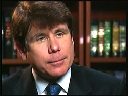 AP interview with Illinois governor Blagojevich News Clip
